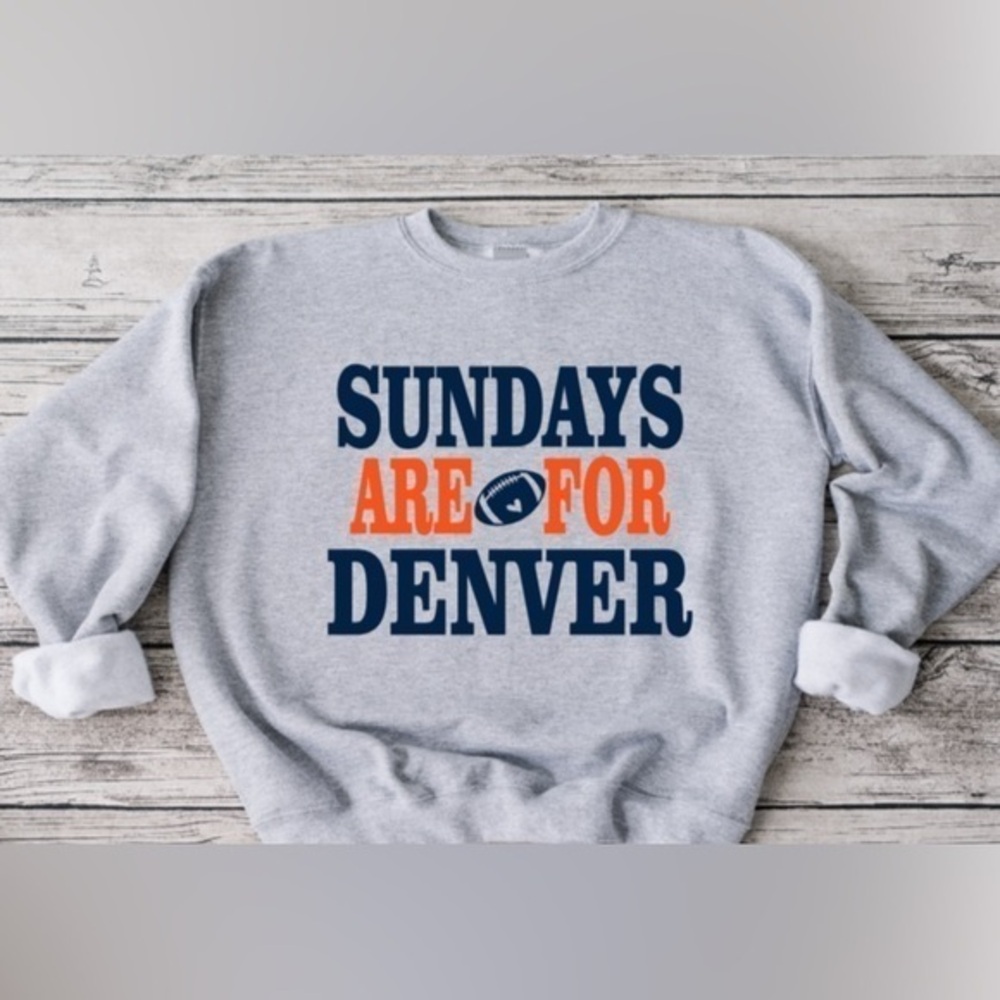 Sundays Are For Denver Crewneck